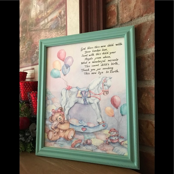 Rare VTG Home Interiors Carousel Horse Picture⚡FINAL SALE - Picture 3 of 8